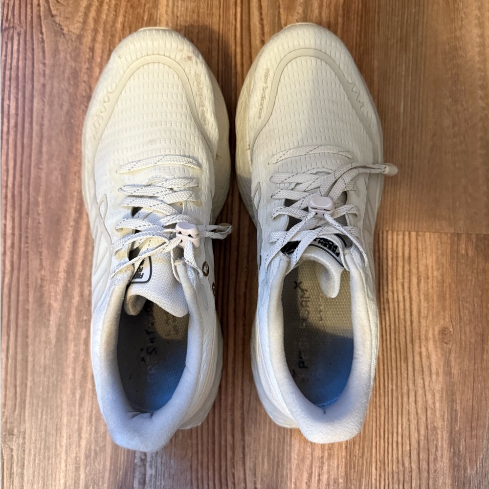 Women’s Cream Athletic Shoes